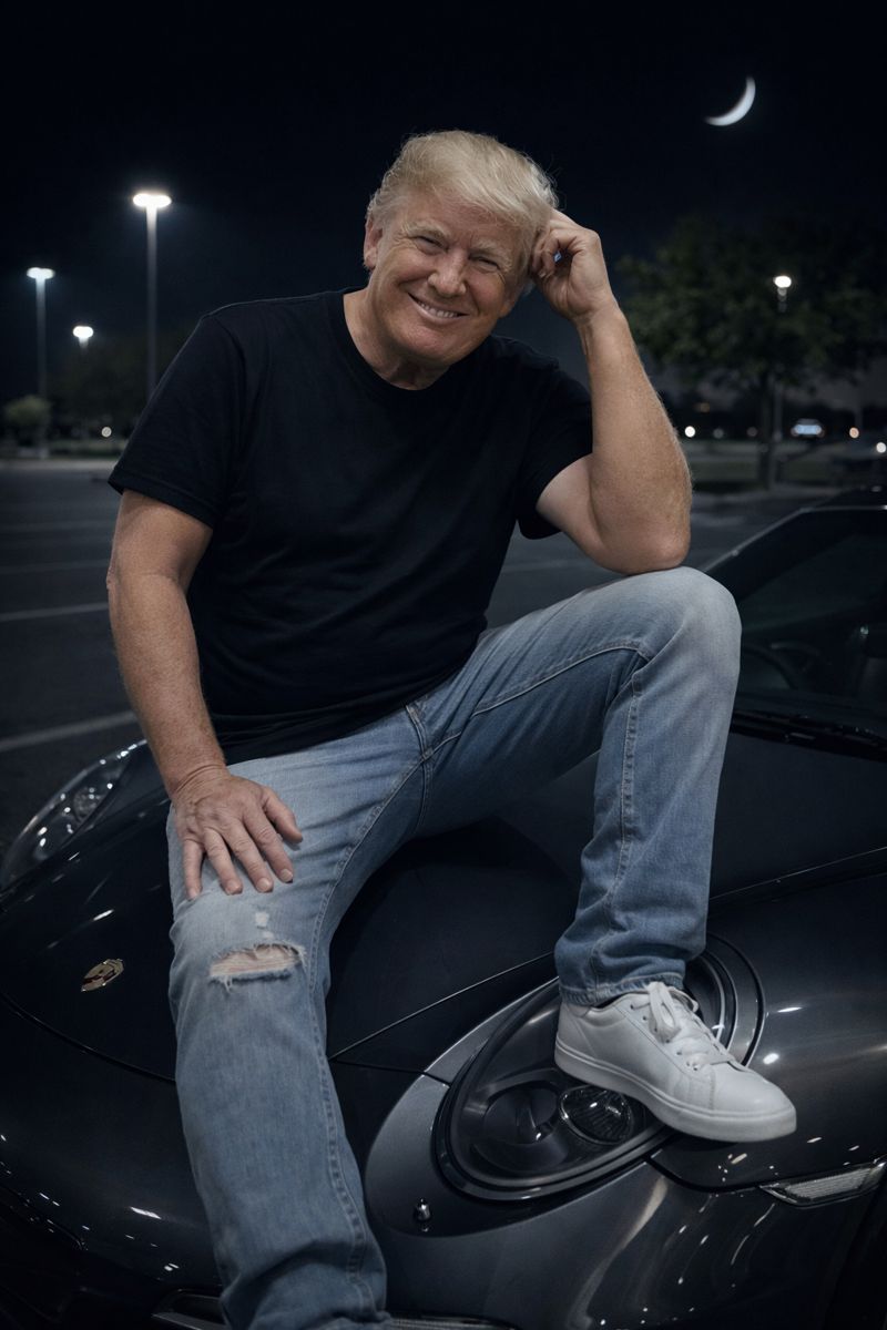 Identity-Preserved Cinematic Night Portrait